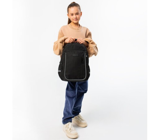 Рюкзак BRAUBERG INTENT, 2 отделения, 4 кармана, 