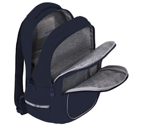 Рюкзак BRAUBERG INTENT, 2 отделения, 4 кармана, 