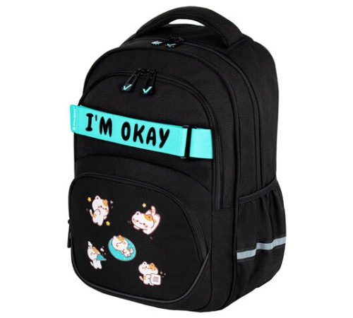 Рюкзак BRAUBERG MOTION, 2 отделения, 3 кармана, 