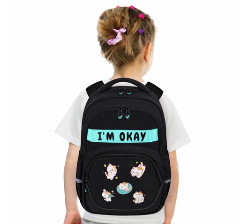 Рюкзак BRAUBERG MOTION, 2 отделения, 3 кармана, 