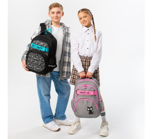 Рюкзак BRAUBERG MOTION, 2 отделения, 3 кармана, 