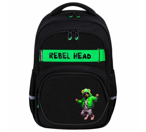 Рюкзак BRAUBERG MOTION, 2 отделения, 3 кармана, 