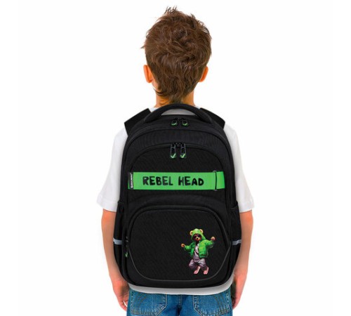 Рюкзак BRAUBERG MOTION, 2 отделения, 3 кармана, 