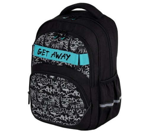 Рюкзак BRAUBERG MOTION, 2 отделения, 3 кармана, 