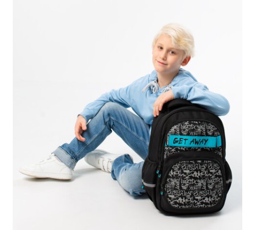 Рюкзак BRAUBERG MOTION, 2 отделения, 3 кармана, 