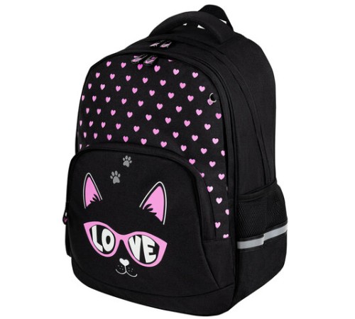 Рюкзак BRAUBERG SOFT, 2 отделения, 3 кармана, 