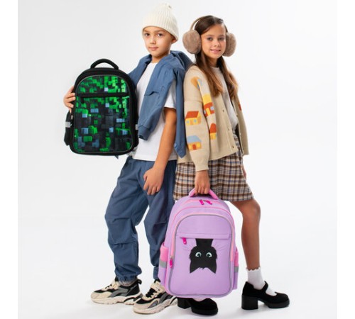 Рюкзак BRAUBERG FAVOUR, 2 отделения, 3 кармана, 