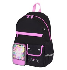 Рюкзак BRAUBERG PASTEL с термонашивками в комплекте, 