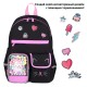 Рюкзак BRAUBERG PASTEL с термонашивками в комплекте, 