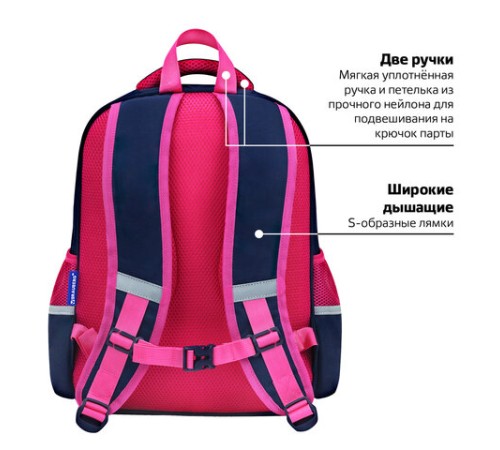 Рюкзак BRAUBERG SNAP, 2 отделения, 3 кармана, 