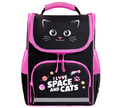 Ранец ПИФАГОР BASIC, 1 отделение, 3 кармана, эргономичная спинка, 