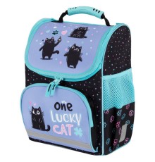 Ранец ПИФАГОР BASIC, 1 отделение, 3 кармана, эргономичная спинка, 