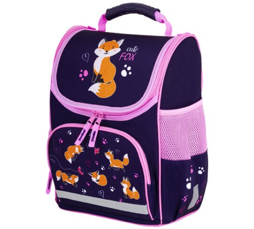 Ранец ПИФАГОР BASIC, 1 отделение, 3 кармана, эргономичная спинка, 