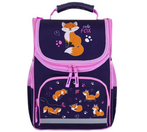 Ранец ПИФАГОР BASIC, 1 отделение, 3 кармана, эргономичная спинка, 