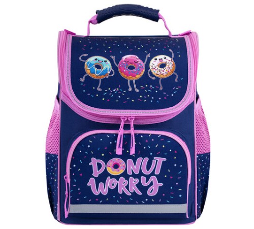 Ранец ПИФАГОР BASIC, 1 отделение, 3 кармана, эргономичная спинка, 