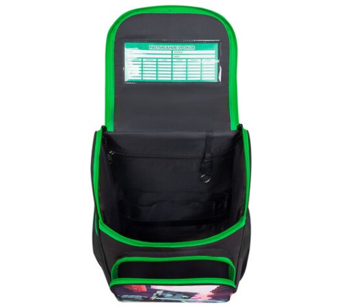 Ранец ПИФАГОР BASIC, 1 отделение, 3 кармана, эргономичная спинка, 