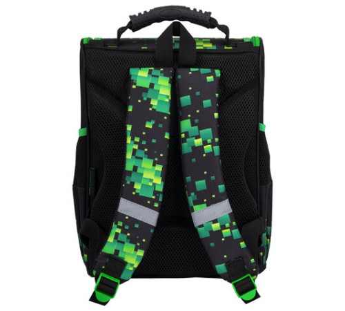 Ранец ПИФАГОР BASIC, 1 отделение, 3 кармана, эргономичная спинка, 