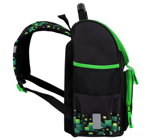 Ранец ПИФАГОР BASIC, 1 отделение, 3 кармана, эргономичная спинка, 