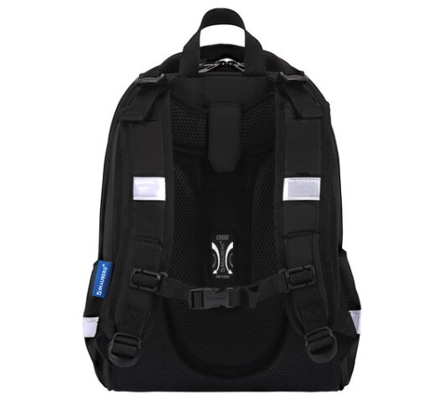 Ранец BRAUBERG SHINY, 2 отделения, с брелком, Scary dino, СВЕТЯЩИЙСЯ РИСУНОК, 38х28х14 см, 273143