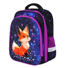 Ранец BRAUBERG KIDS STANDARD, 2 отделения, Fairy fox, 36х28х14 см, 273144