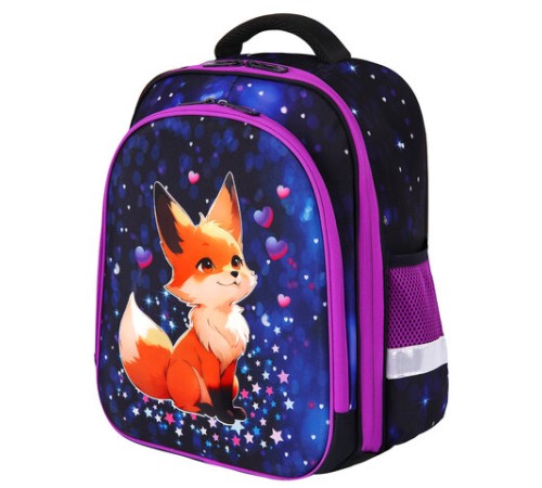Ранец BRAUBERG KIDS STANDARD, 2 отделения, Fairy fox, 36х28х14 см, 273144