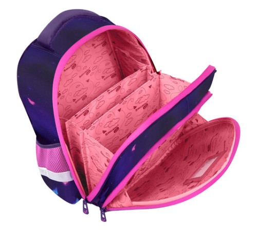 Ранец BRAUBERG KIDS STANDARD, 2 отделения, Curious cat, 36х28х14 см, 273145