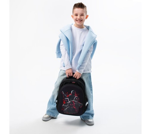 Ранец BRAUBERG KIDS STANDARD, 2 отделения, Terrible fighters, 36х28х14 см, 273146