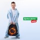 Ранец BRAUBERG KIDS STANDARD, 2 отделения, Fire split, 3D-панель, 36х28х14 см, 273147