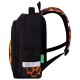 Ранец BRAUBERG KIDS STANDARD, 2 отделения, Fire split, 3D-панель, 36х28х14 см, 273147