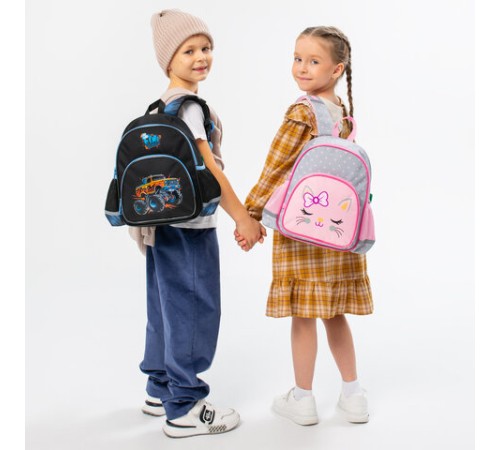 Рюкзак BRAUBERG KIDS PLAY детский, 1 отделение, 3 кармана, Tiny cutie, 29х23х12 см, 273148