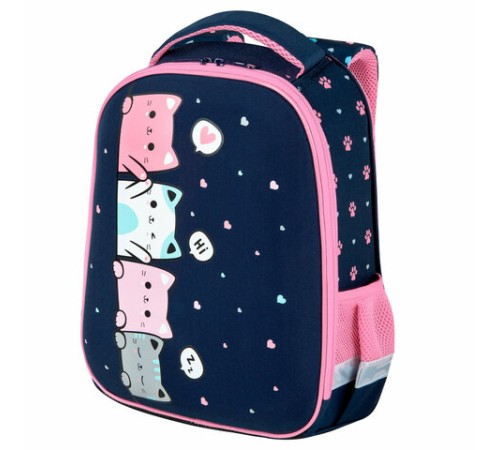 Ранец BRAUBERG KIDS START, 1 отделение, 2 кармана, Anti-gravity, 35х26х13 см, 273150