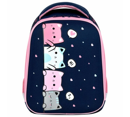 Ранец BRAUBERG KIDS START, 1 отделение, 2 кармана, Anti-gravity, 35х26х13 см, 273150