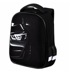 Ранец BRAUBERG KIDS START, 1 отделение, 2 кармана, Dark car, 35х26х13 см, 273151
