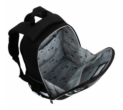 Ранец BRAUBERG KIDS START, 1 отделение, 2 кармана, Dark car, 35х26х13 см, 273151