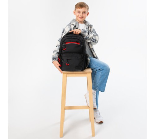 Рюкзак BRAUBERG FORCE, 2 отделения, 5 карманов, 