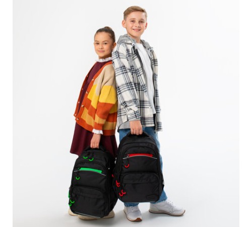 Рюкзак BRAUBERG FORCE, 2 отделения, 5 карманов, 