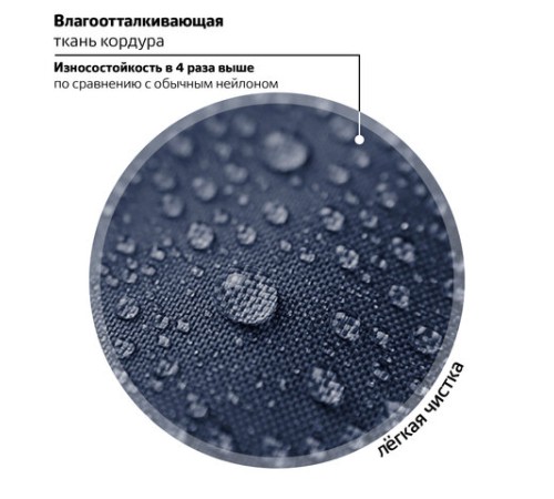 Рюкзак BRAUBERG OPTIMA, 2 отделения, с брелоком, 