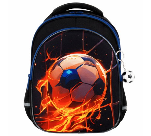 Рюкзак BRAUBERG OPTIMA, 2 отделения, с брелоком, 