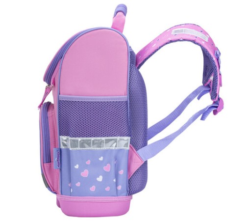 Ранец ЮНЛАНДИЯ WISE, 1 отделение, 3 кармана, устойчивое дно, Best fellows, 37х29х15 см, 273161