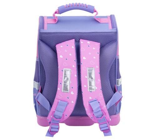 Ранец ЮНЛАНДИЯ WISE, 1 отделение, 3 кармана, устойчивое дно, Best fellows, 37х29х15 см, 273161