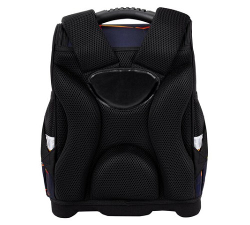 Ранец ЮНЛАНДИЯ WISE, 1 отделение, 3 кармана, устойчивое дно, Volcano split, 37х29х15 см, 273162