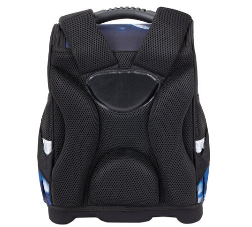 Ранец ЮНЛАНДИЯ WISE, 1 отделение, 3 кармана, устойчивое дно, Space driver, 37х29х15 см, 273163