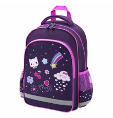 Рюкзак ПИФАГОР SCHOOL, 1 отделение, 3 кармана, 