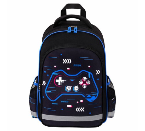 Рюкзак ПИФАГОР SCHOOL, 1 отделение, 3 кармана, 