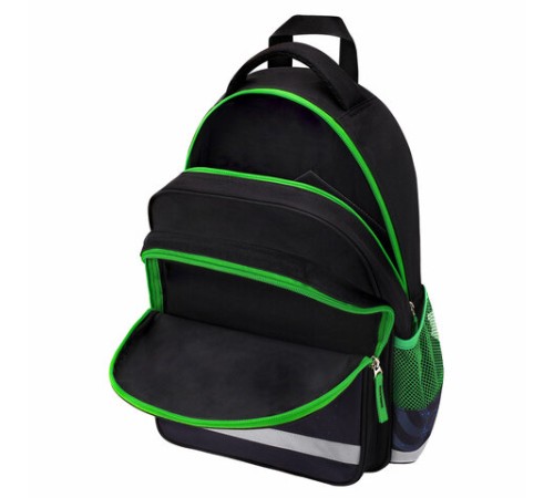 Рюкзак ПИФАГОР SCHOOL, 1 отделение, 3 кармана, 