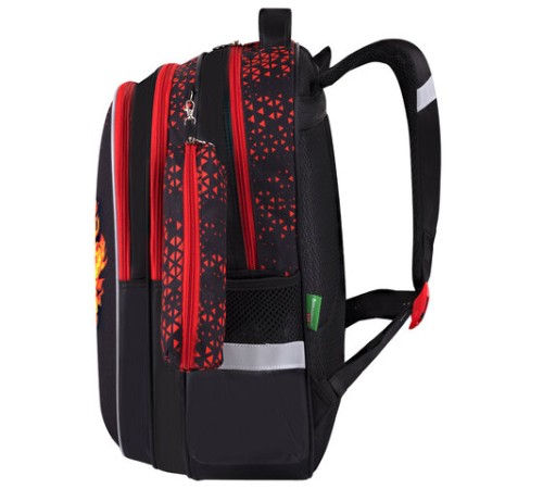 Рюкзак BRAUBERG KIDS MIND с пеналом в комплекте, 2 отделения, 