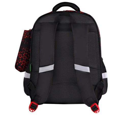 Рюкзак BRAUBERG KIDS MIND с пеналом в комплекте, 2 отделения, 