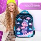 Рюкзак BRAUBERG KIDS FLOSSY, 2 отделения, 3 кармана, 