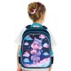 Рюкзак BRAUBERG KIDS FLOSSY, 2 отделения, 3 кармана, 