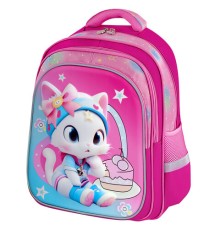 Рюкзак BRAUBERG KIDS FLOSSY, 2 отделения, 3 кармана, 